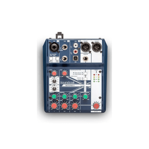 Untitled design(33) Soundcraft Notepad-8FX Small-Format Analog Mixing Console with USB I/O and Lexicon Effects