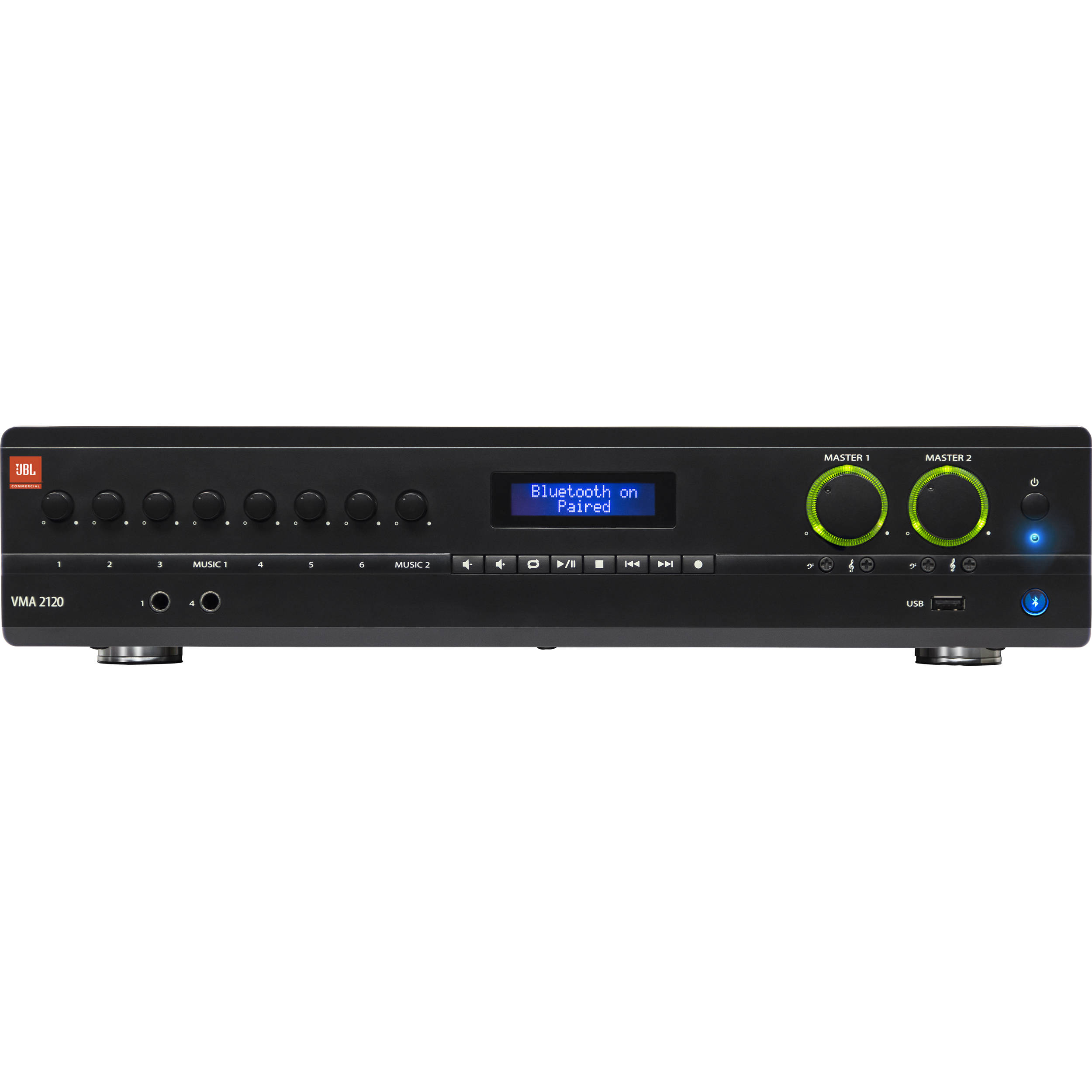 JBL VMA2120 Commercial Series 120W Bluetooth-Enabled Mixer/Amplifier